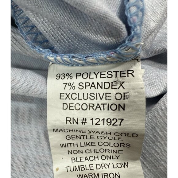 Johnnie-O Mens Carter Polo Shirt Sz Medium Geometric Scottsdale National Golf - Picture 9 of 12